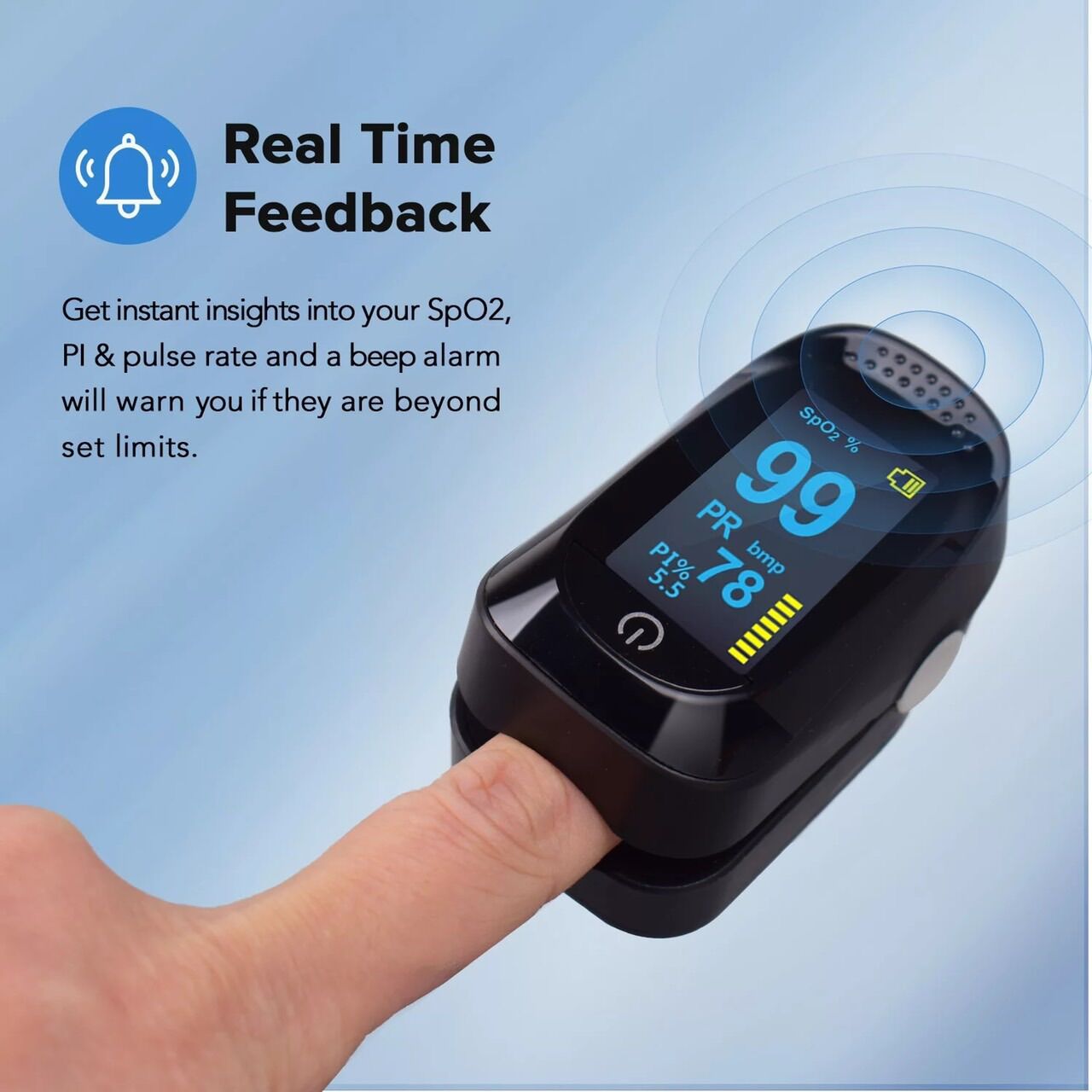Máy Đo Nồng Độ Oxy  Pulse Oximeter C101A2