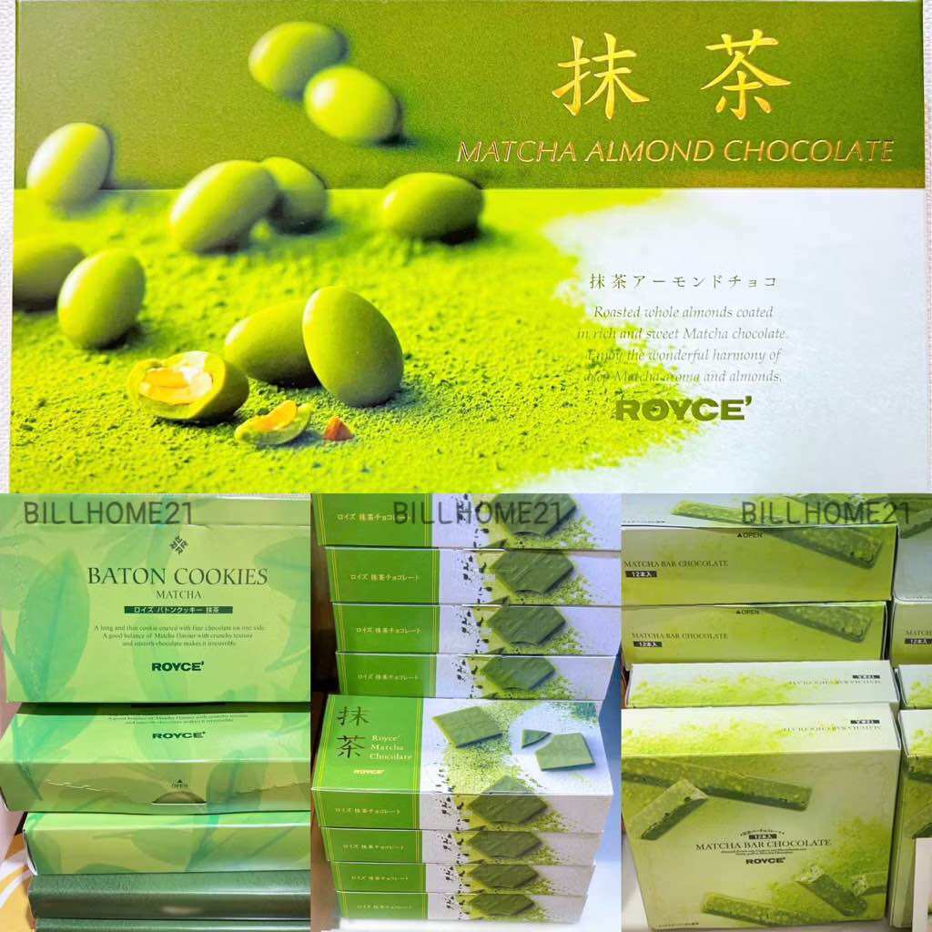 🍵 ROYCE’ Matcha Collection – 4 Loại Siêu Hot 🍫 Billhome21
