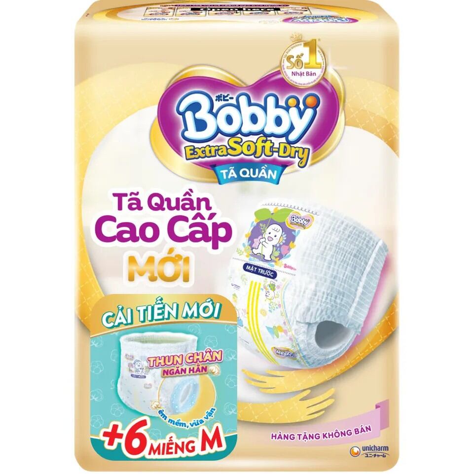 Tã quần Bobby Extra soft dry