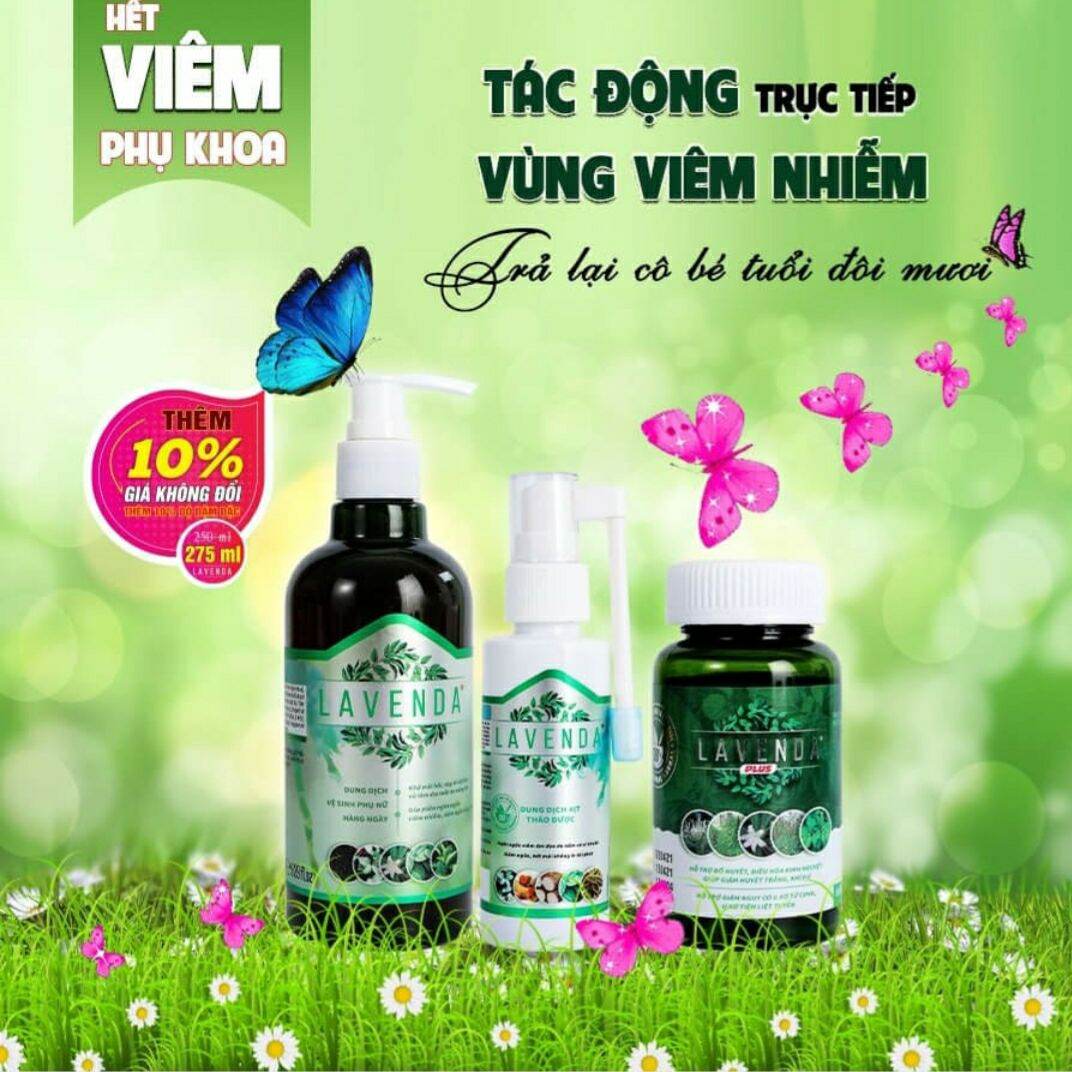 Combo 3 sản phẩm Lavenda