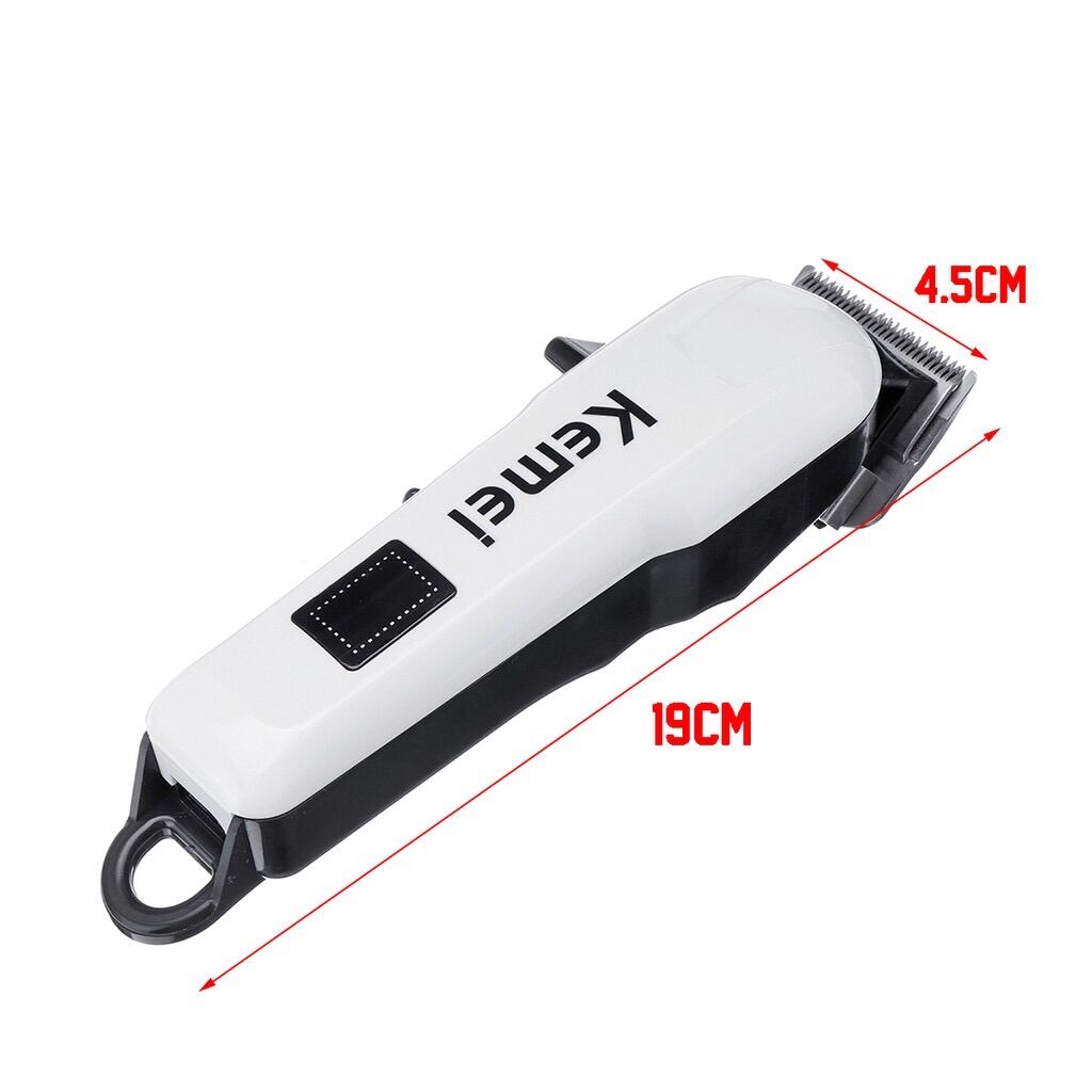 (Freeship 15k)Tông Đơ Cắt Tóc Không Dây KEMEI KM-809A CAO CẤP