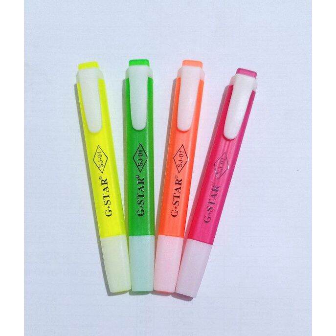 Set Bút Dạ Quang 4 Cây (4 Màu)