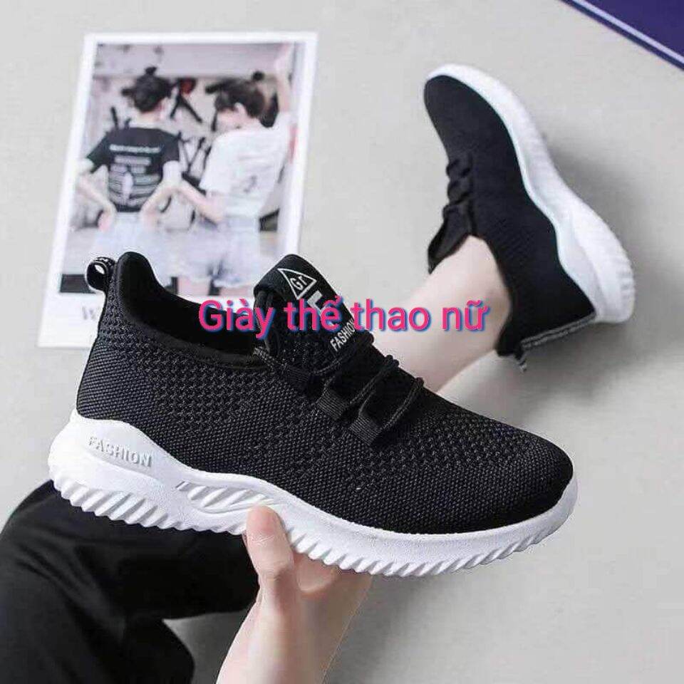 Giày thể thao, giày tập Nữ Đen