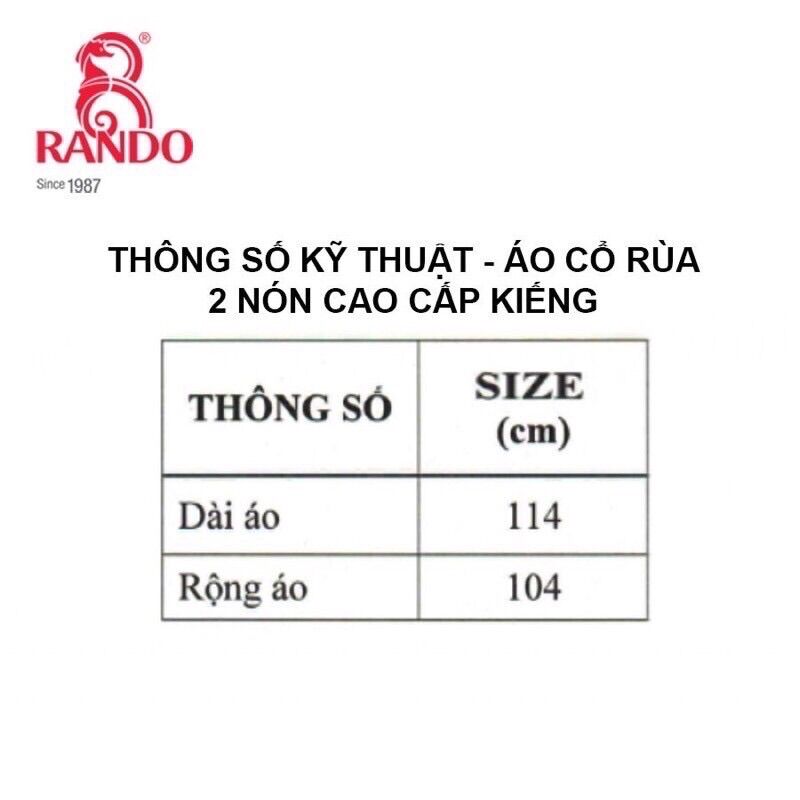 [HCM]ÁO MƯA 2 ĐẦU CAO CẤP THƯƠNG HIỆU RANDO