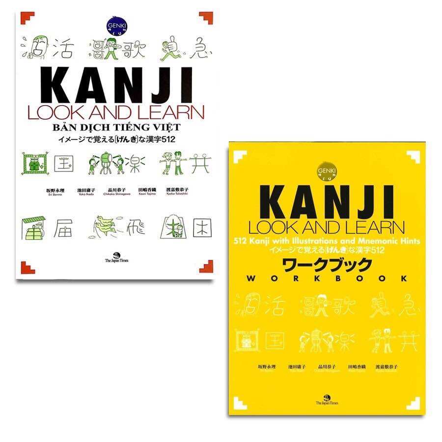 Sách kanji look and learn 512