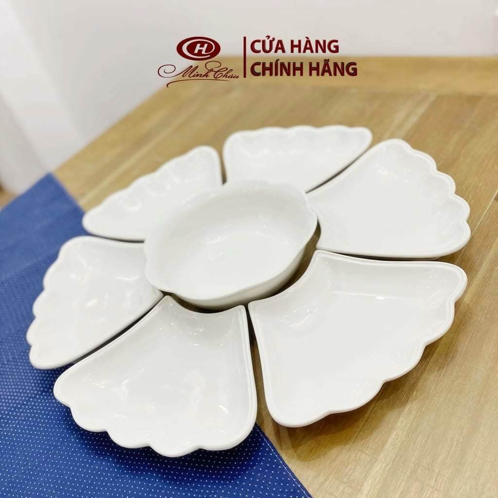 Bộ Bát Đĩa Hoa Mặt Trời