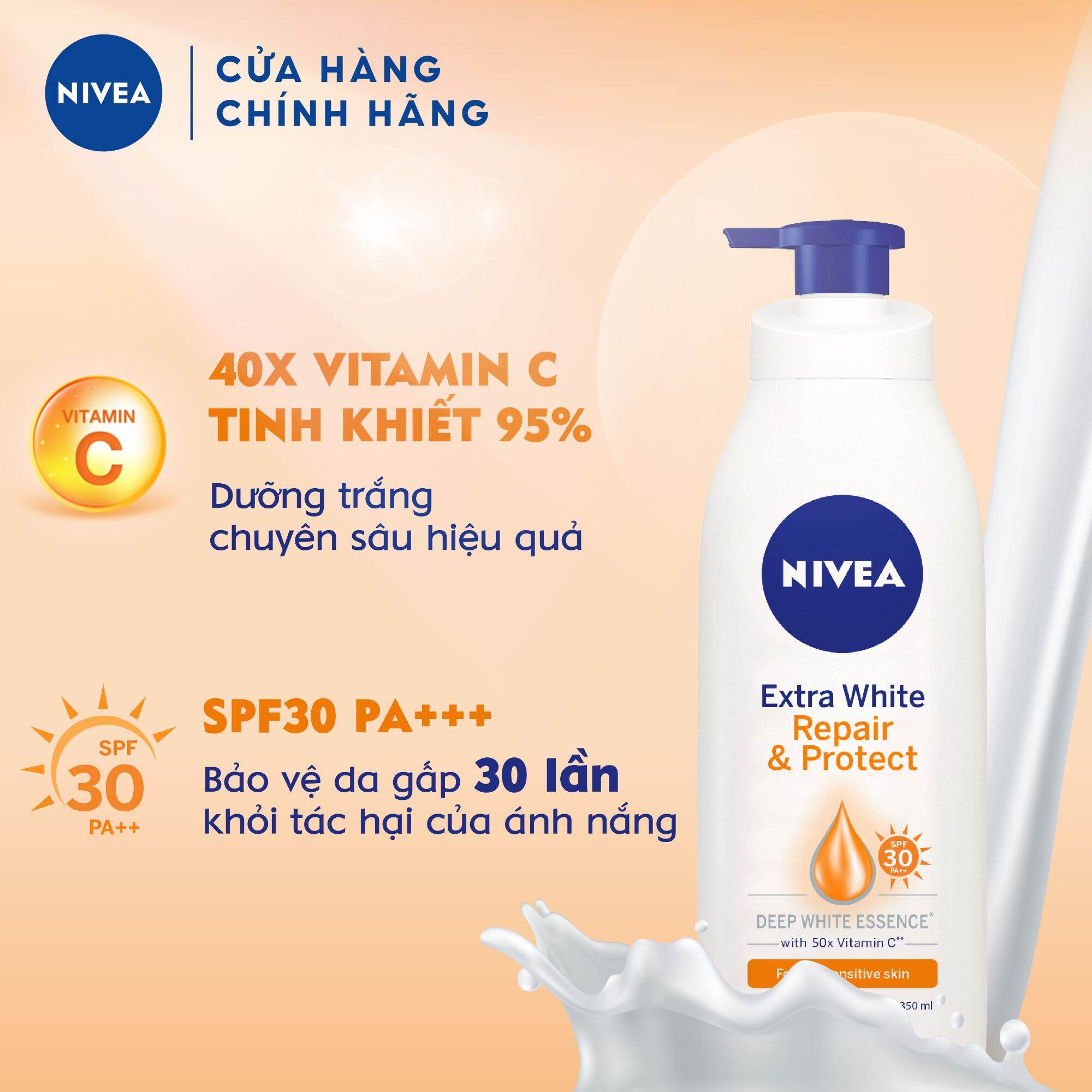 Sữa dưỡng thể Nivea 350ml