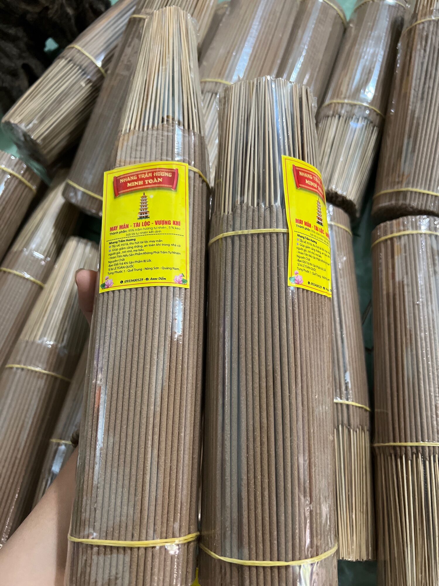 NEW, nhang CÂY TRẦM HƯƠNG bó 450 que