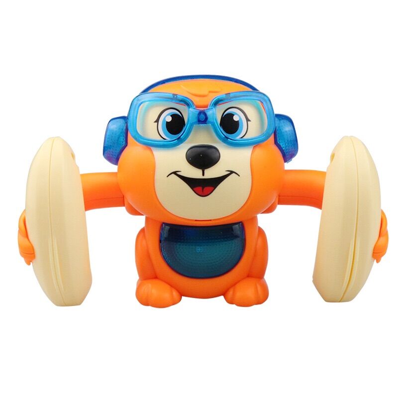 Khỉ nhào lộn phát nhạc xoay 360