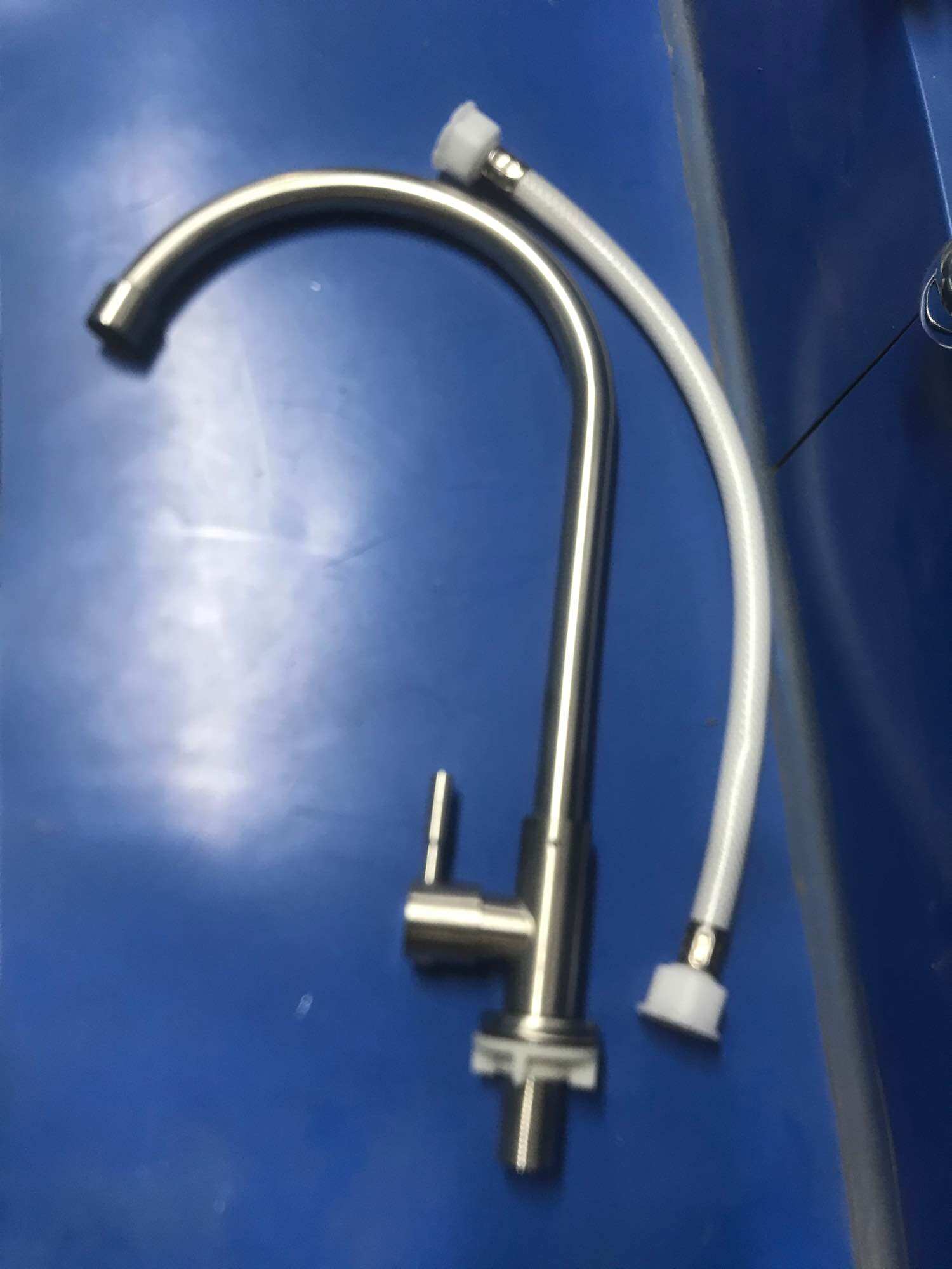 Vòi chậu rửa bát inox đơn 1 đường nước