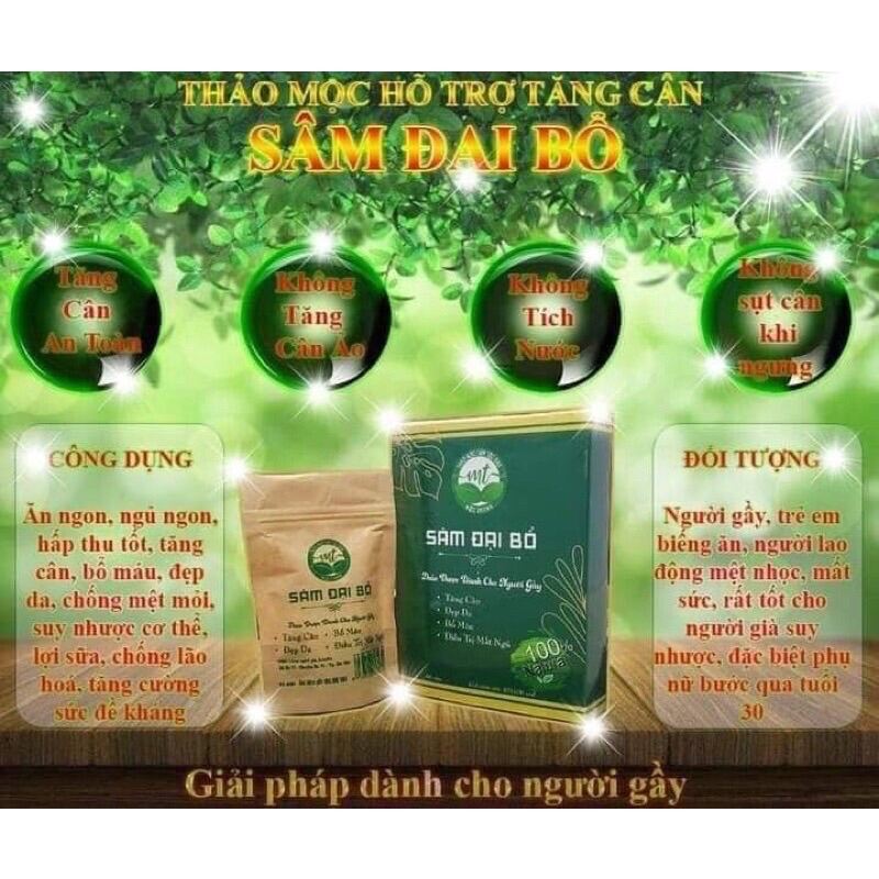 Sâm Đại Bổ Hộp 40V [ Hỗ Trợ Tiêu Hoá Tăng 2 - 8 Kg ]