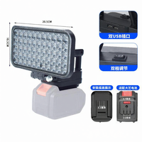 MO DE FA | Đèn Chiếu Sáng Ngoài Trời Sử Dụng Pin Lithium-ion