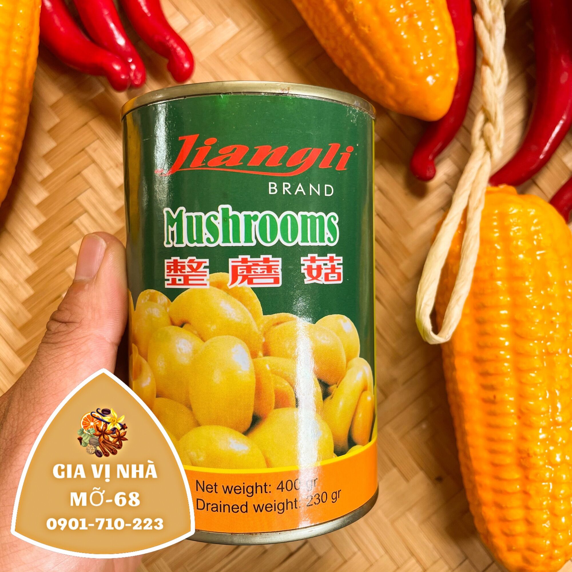 Nấm mỡ đóng lon loại 1