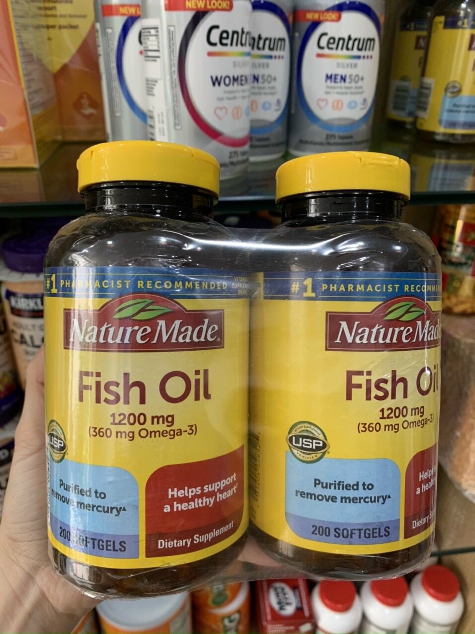 Viên uống Fish oil Nature Made