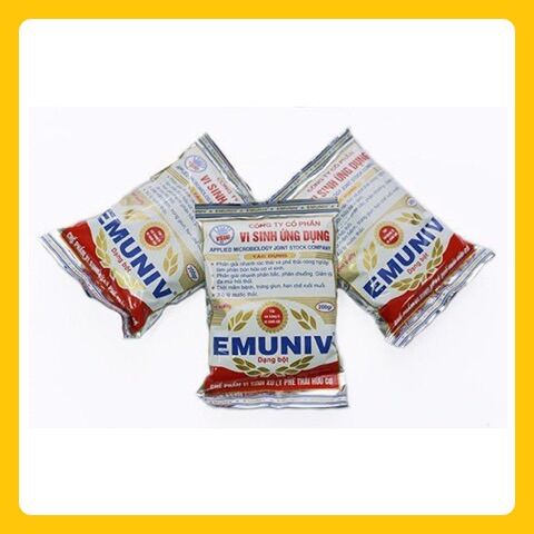 Men vi sinh xử lý phế thải hữu cơ emuniv - ủ làm phân bón