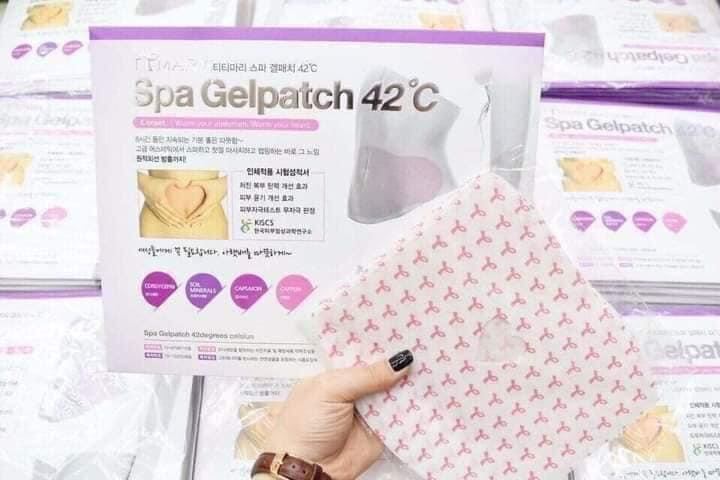 SPA GELPATCH 42 ĐỘ. miếng dán tan mỡ bụng