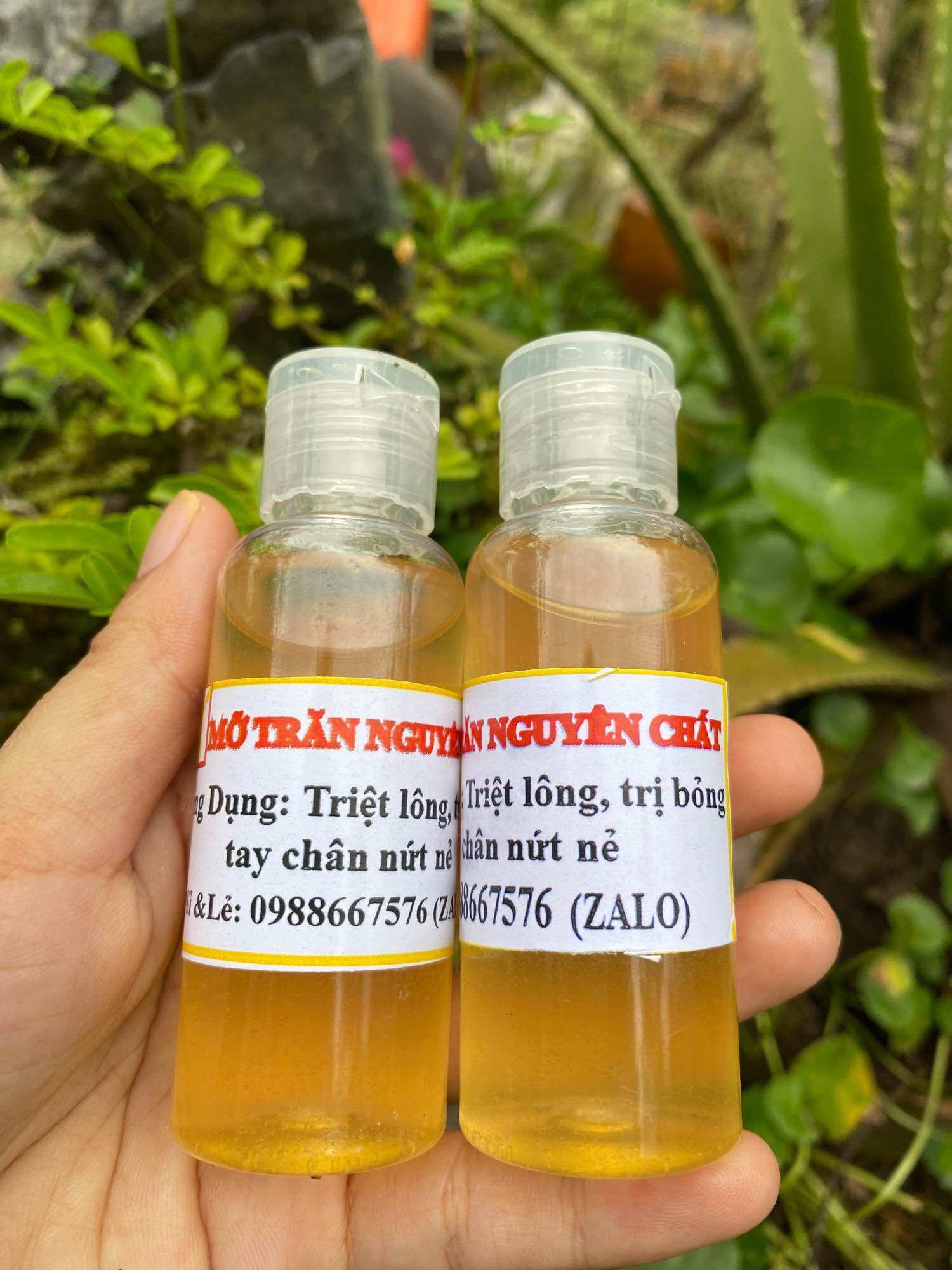 MỠ TRĂN TRIỆT LÔNG_ combo 2 hủ 50ml