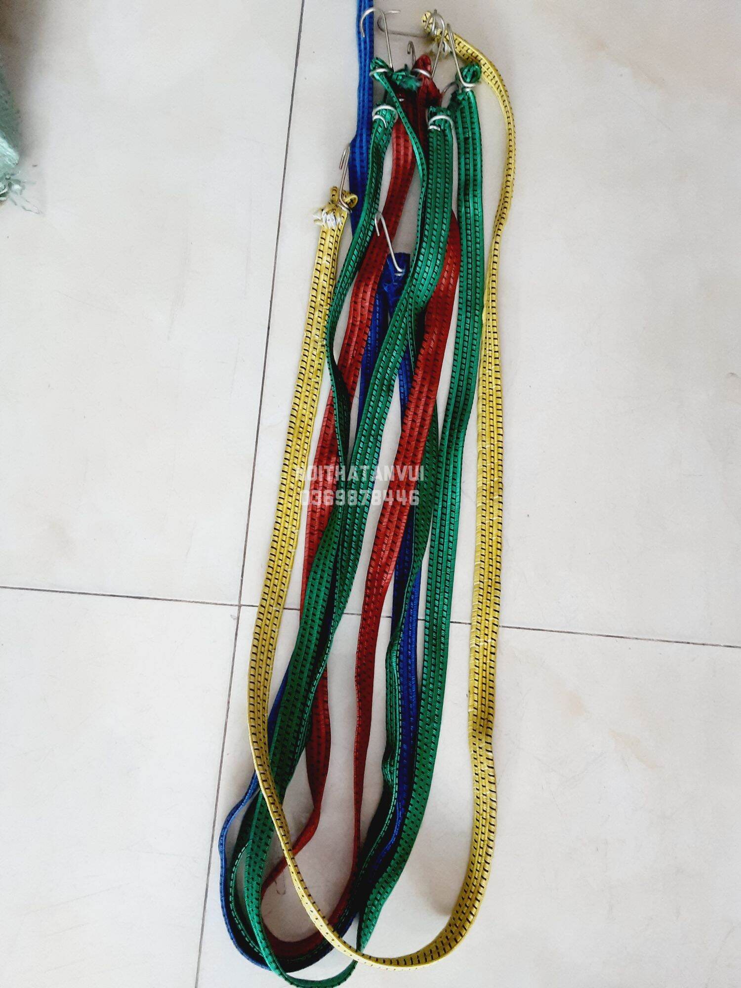 Dây chun buộc hàng, dây ràng có móc buộc hàng