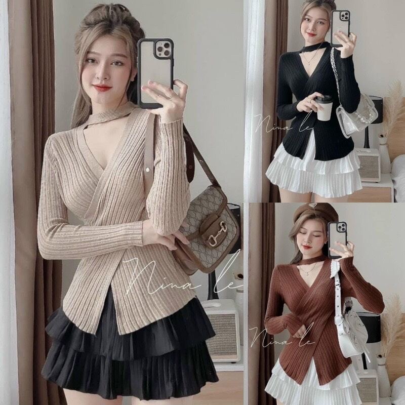 ÁO THUO CHÉO NGỰC CỰC XINH BE2