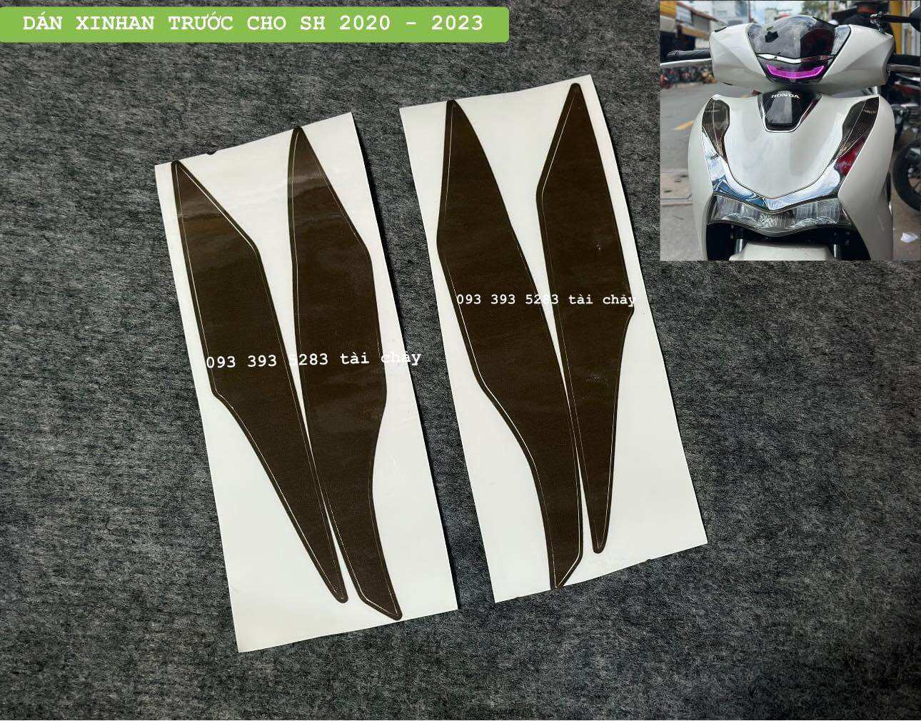 Dán xinhan trước xám khói cho sh 2020 - 2022