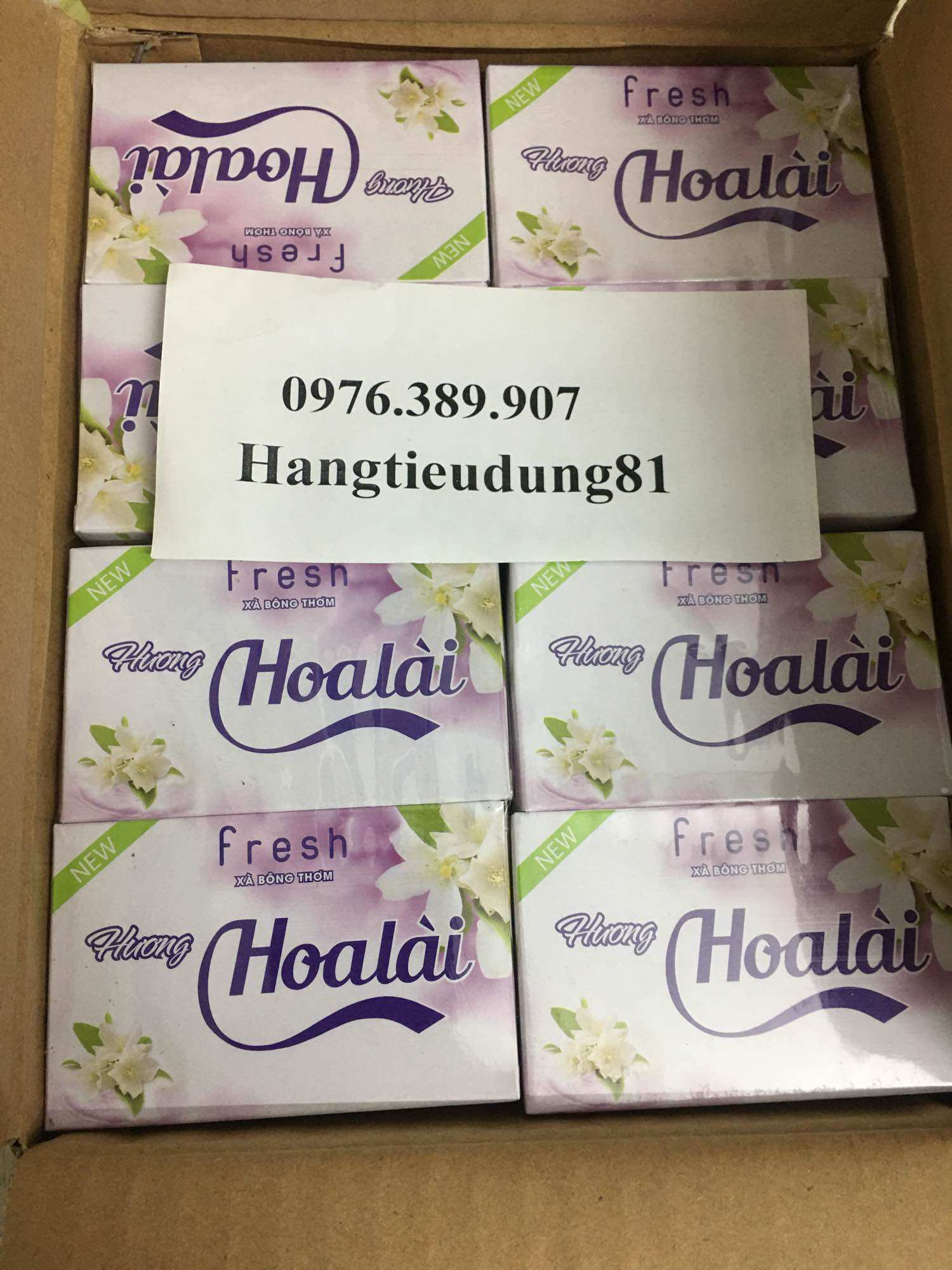 Com bo 3 cục xà bông thơm Hoa Lài