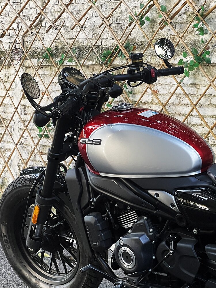 Wide Angle Mirror Handlebar Modification for Triumph Bobber Retro Motorcycle Rearview Mirror T100T120 Handlebar Mirror Giá 1,557,000 Đồng*Miễn phí vận chuyển