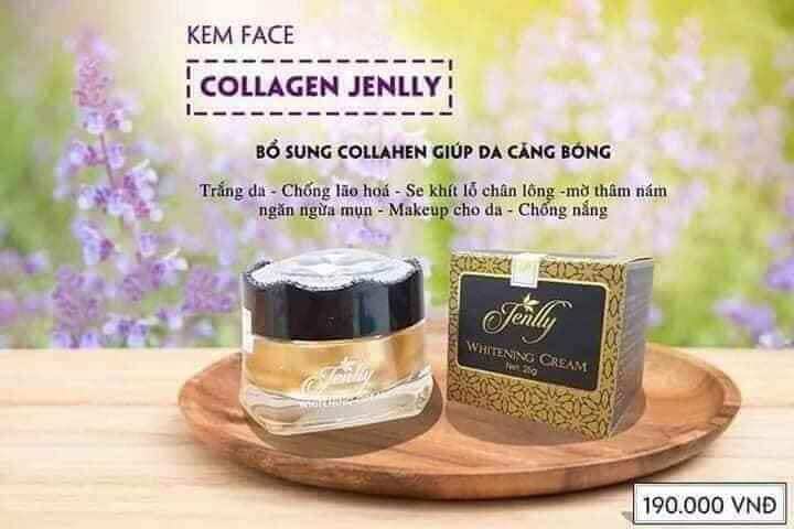 Kem face trắng da jenlly