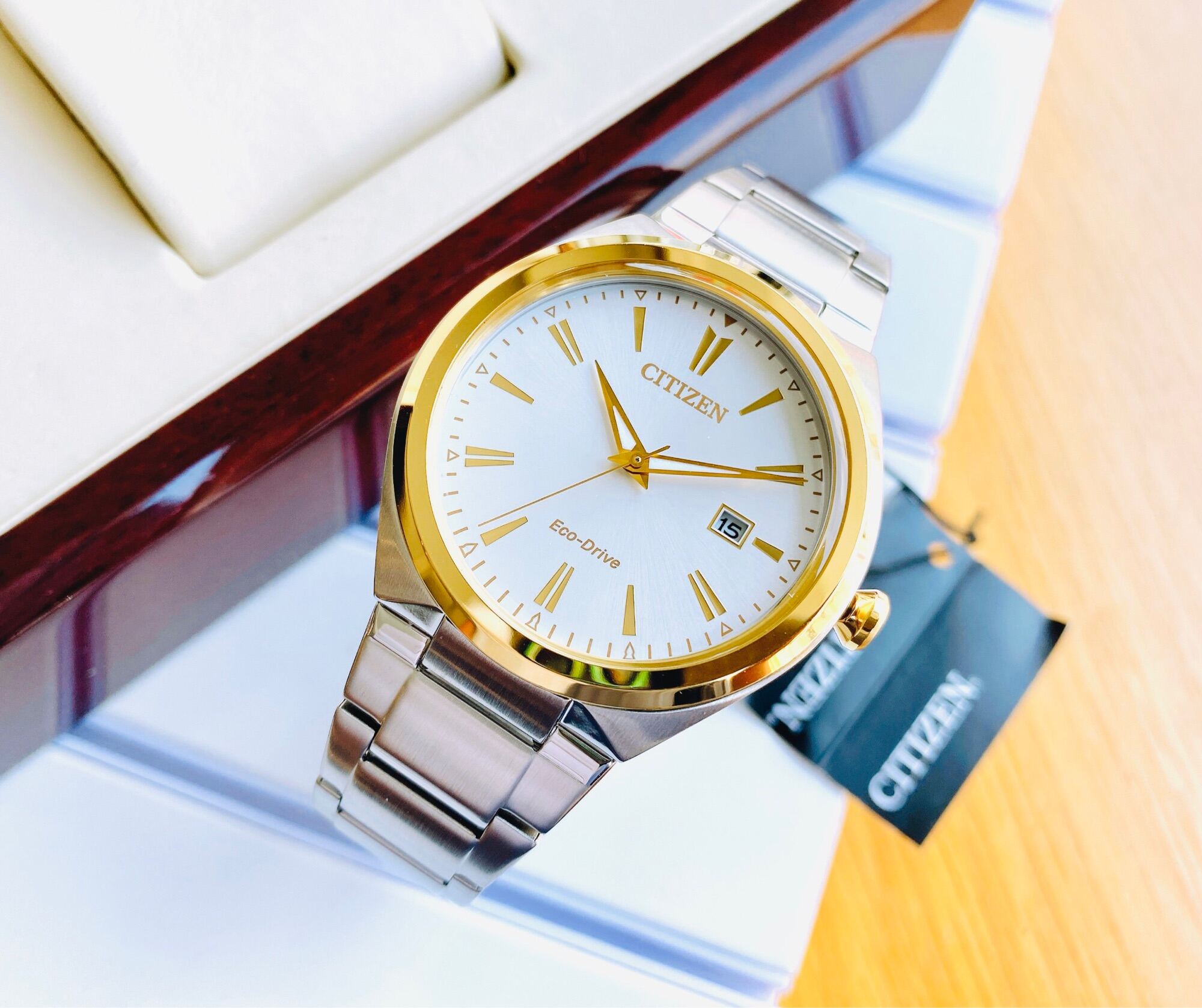 Đồng hồ Citizen siêu đẹp mạ vàng chính hãng