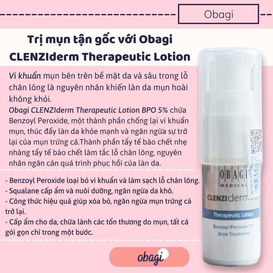 LOTION CHẤM MỤN BPO 5% 10ML