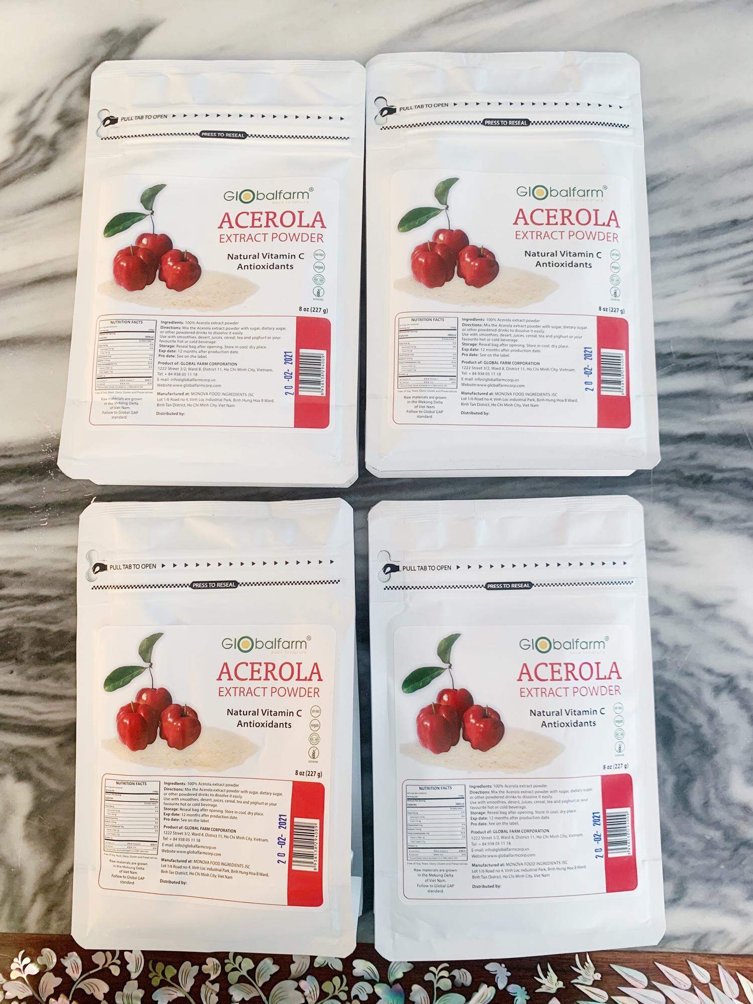 Bột Acerola - Vua của Vitamin C tự nhiên