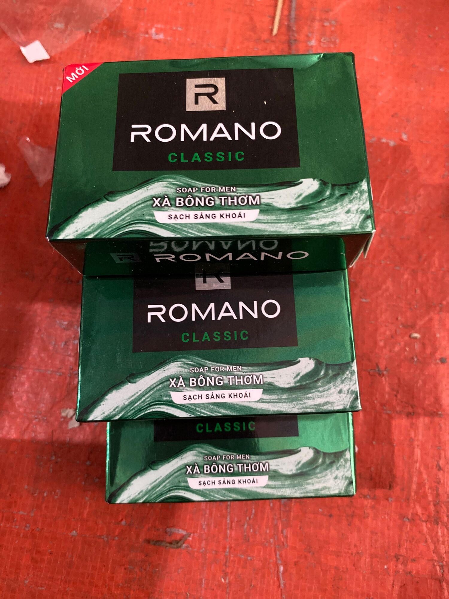 Combo 3 cục xà bông tắm Romano 90g