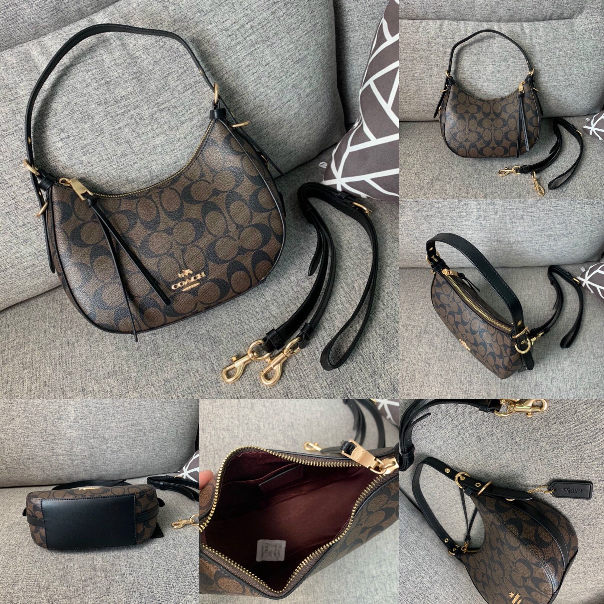 Túi C0ach Kleo Hobo trẻ trung