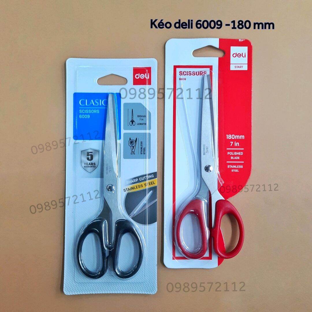 Kéo văn phòng deli 6009-6010.