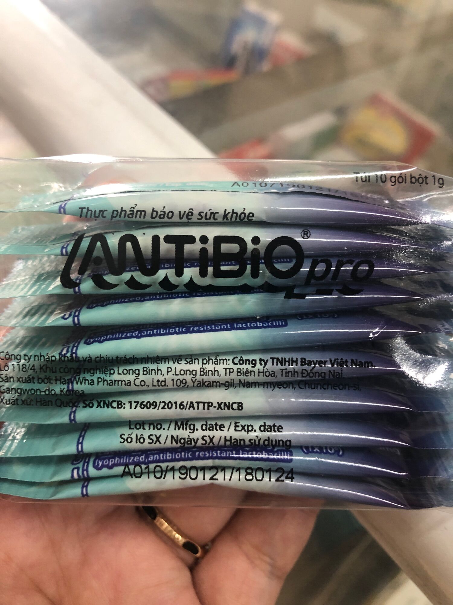 Antibio pro men tiêu hoá