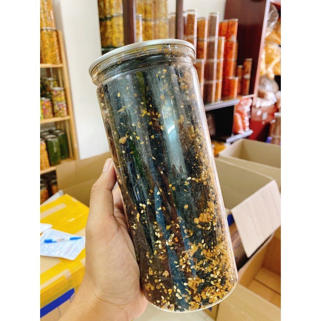 [HCM]rong biển cháy tỏi 1 hũ 200g