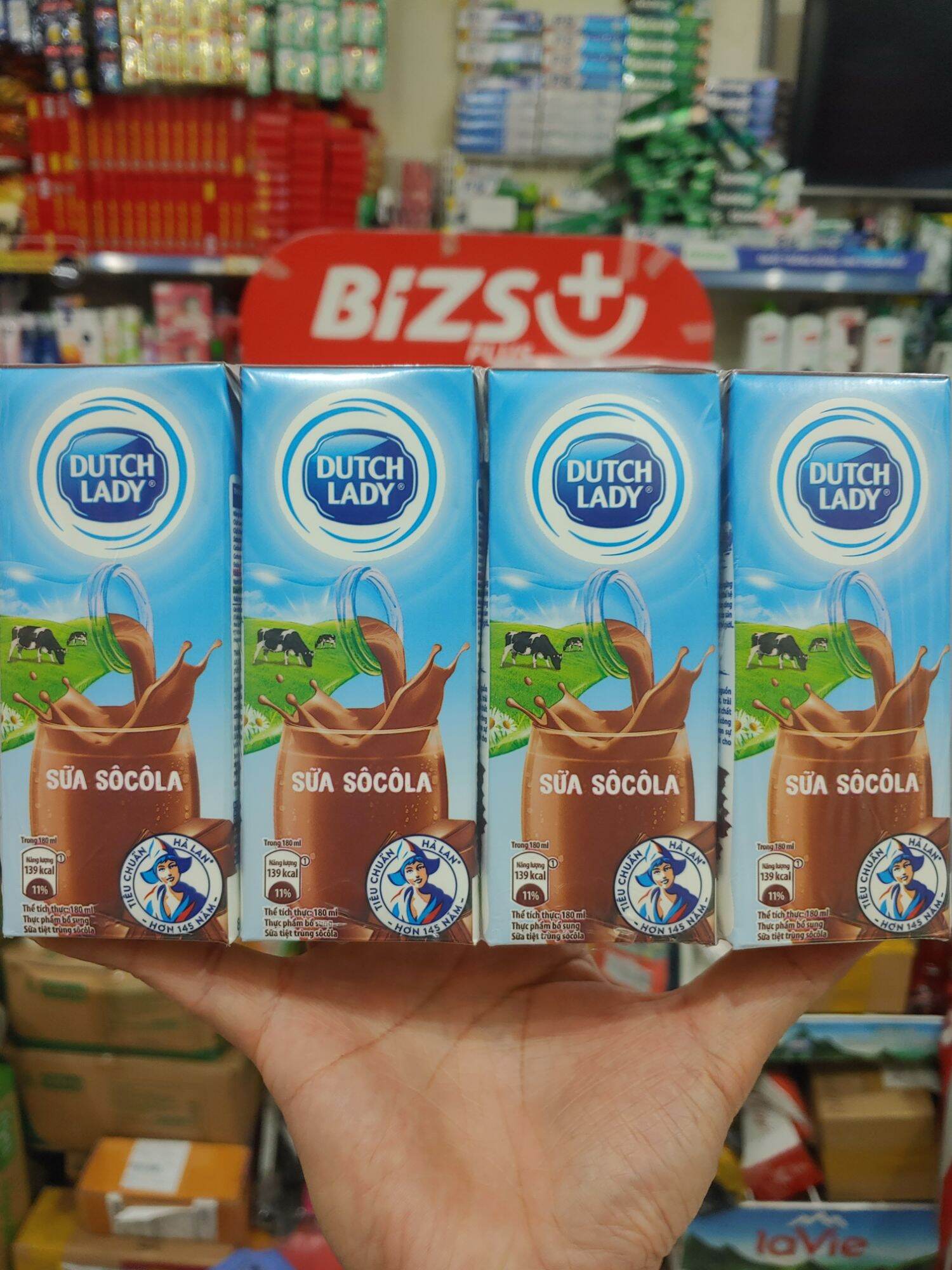 Sữa cô gái hà lan các vị 180ml
