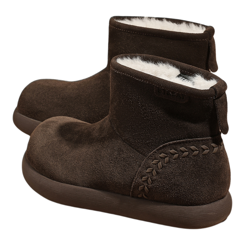 ST&SAT | Thick Warm Fur Insulated Snow Boots Giá 2,288,000 Đồng*Miễn phí vận chuyển