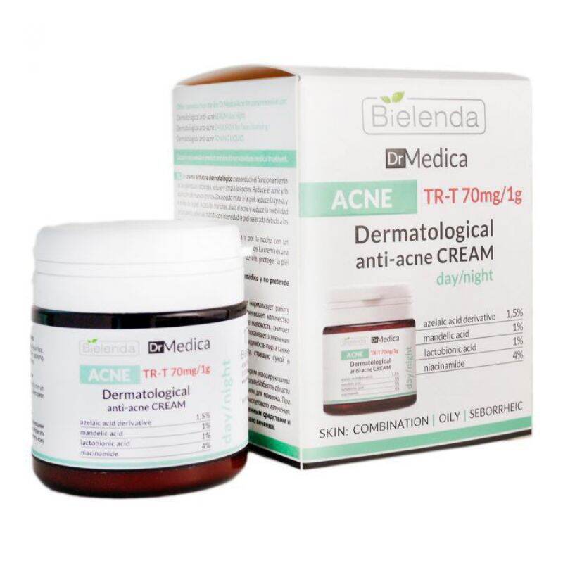 [Hcm]Kem Dưỡng Bielenda Dr. Medica Anti - Acne Dermatological Giảm Mụn Mờ Thâm