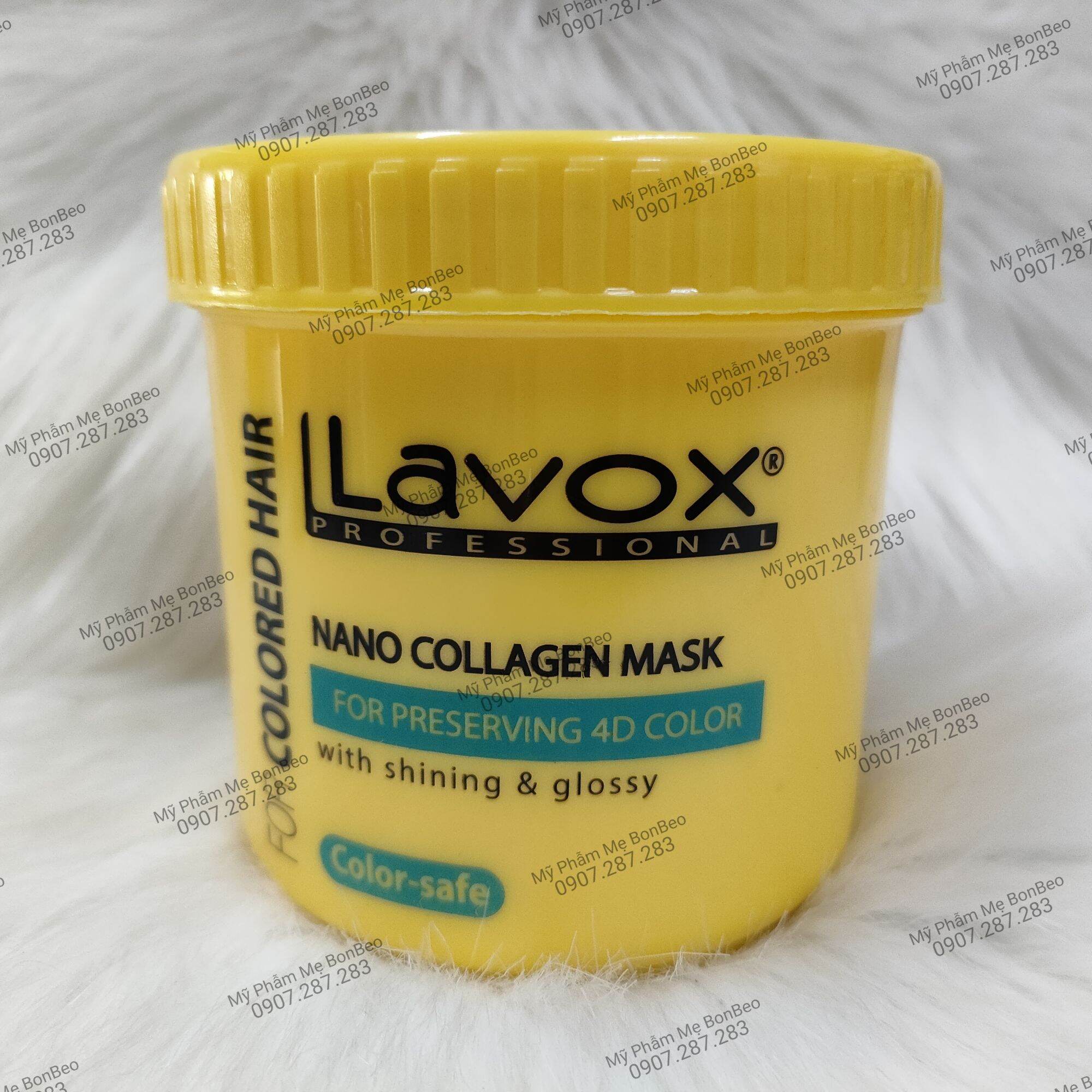 Kem ủ tóc siêu mềm mượt Lavox 500ml