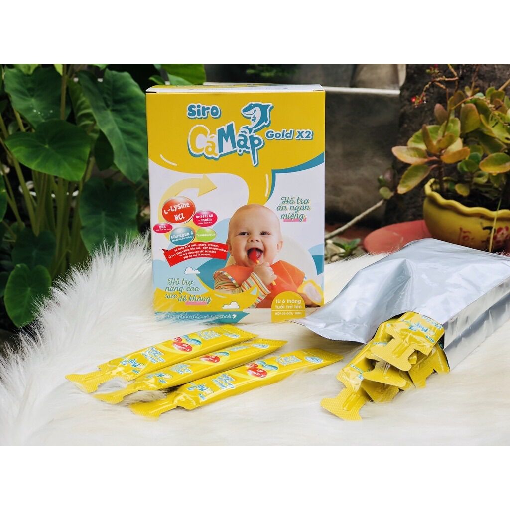 Siro cá mập gold x2