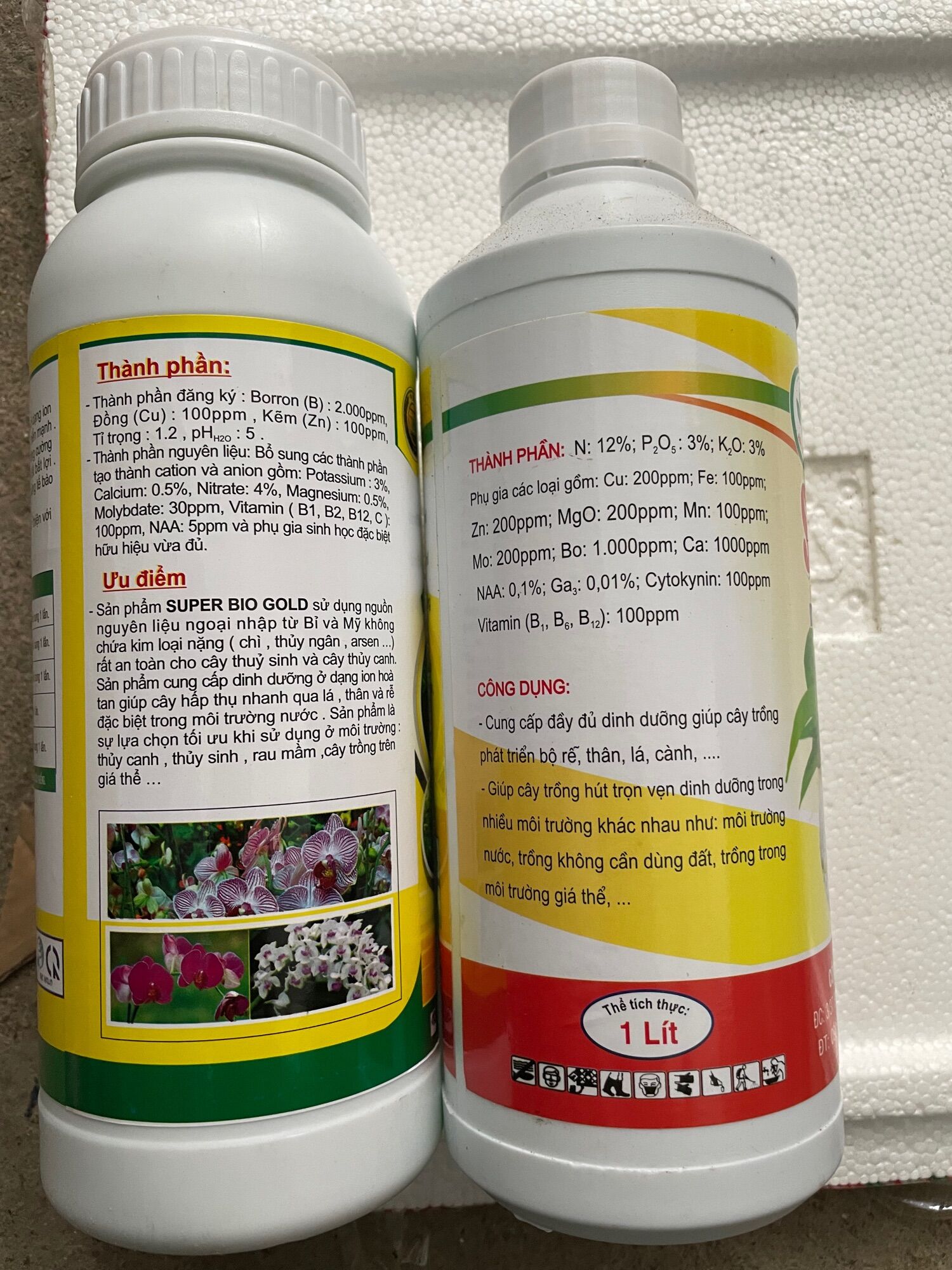 Dung Dịch Thủy Canh (Biolife ) Bio Gold 1Lit