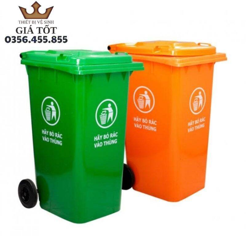 Thùng rác nhựa công cộng 100L ( hàng nhập khẩu )