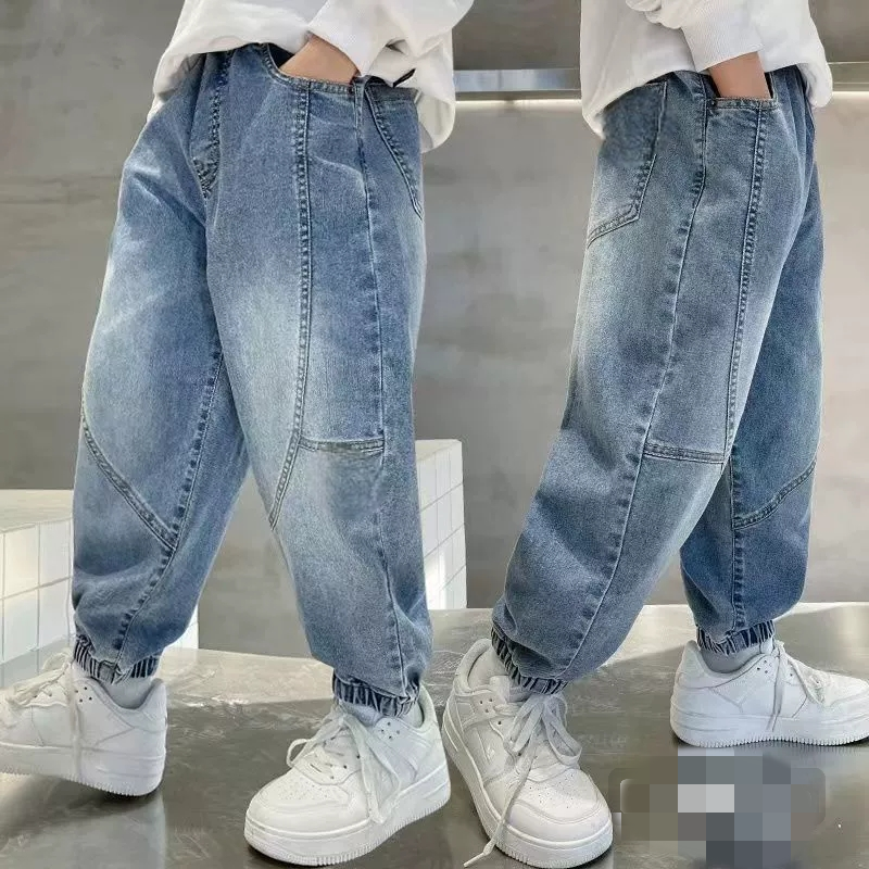 Quần jeans dài bé trai SZ 18-55KG /Quần bò bé trai chất mềm co giãn