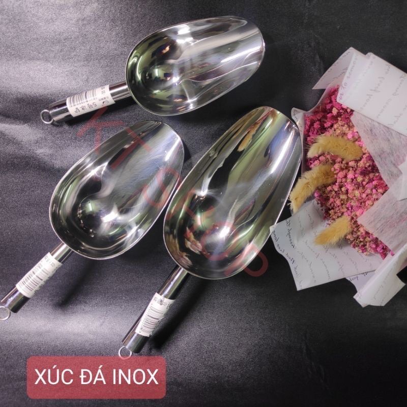 Xúc đá inox