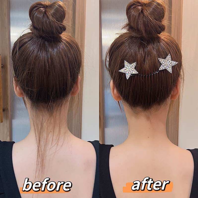 Lược Cài Tóc Con Hình Ngôi Sao Đính Đá Cho Nữ
