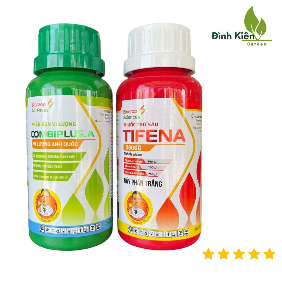 COMBIPLUS A + TIFENA Biocrop Sciences - Rầy phấn trắng xanh lá.