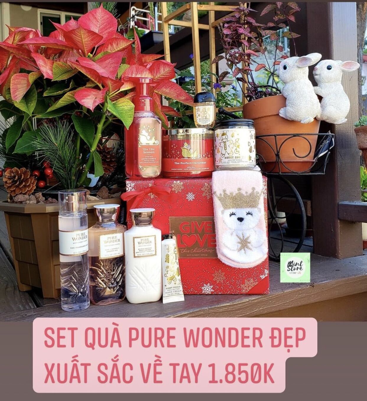 Bộ quà tặng nến thơm Bath And Body Works