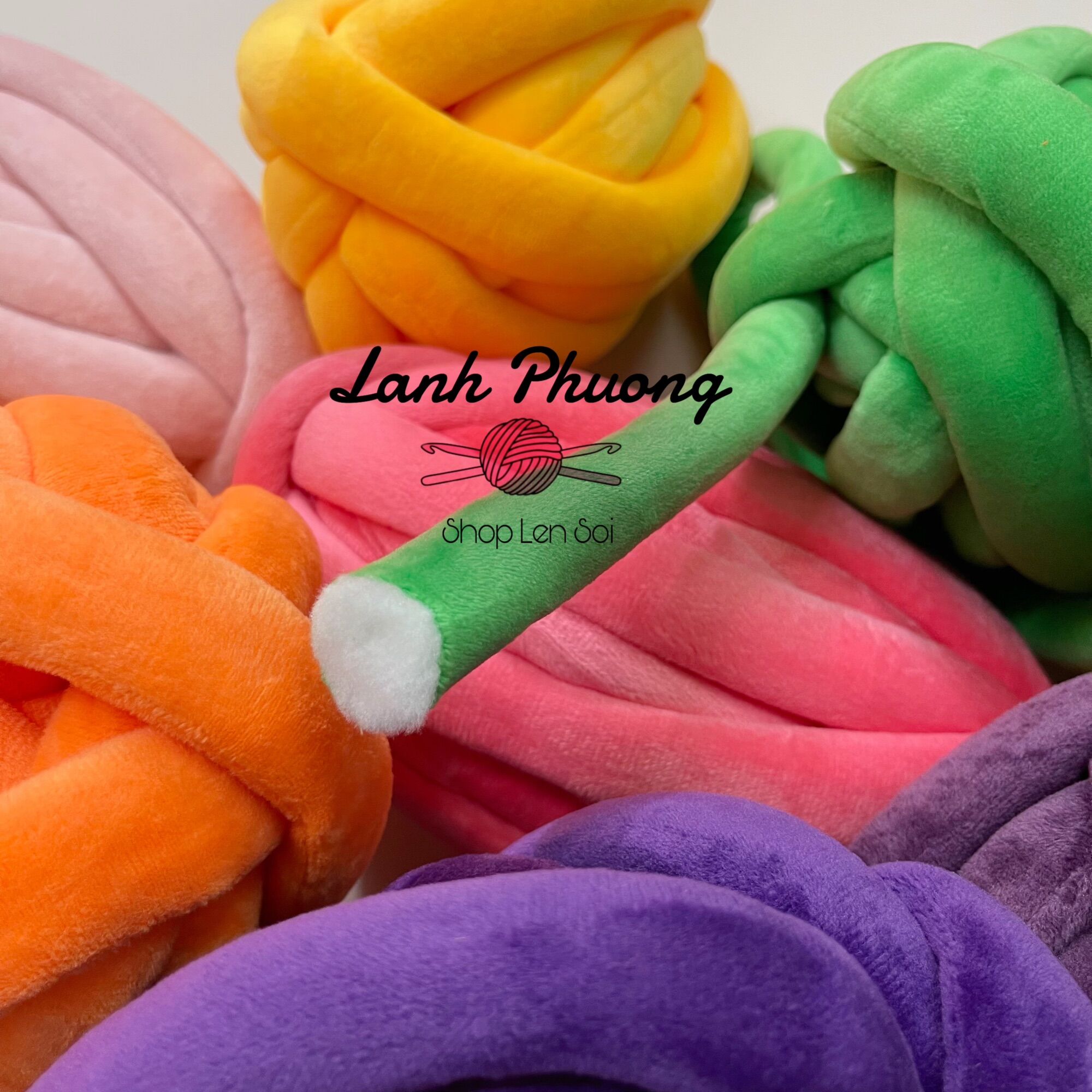 Len Chunky Chenille Siêu Mềm Mại Hottrend