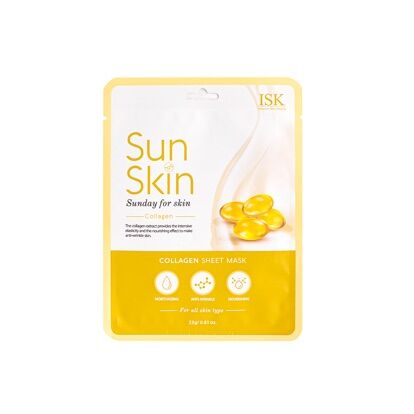 Combo 10 mặt nạ isk collagen sheet mask