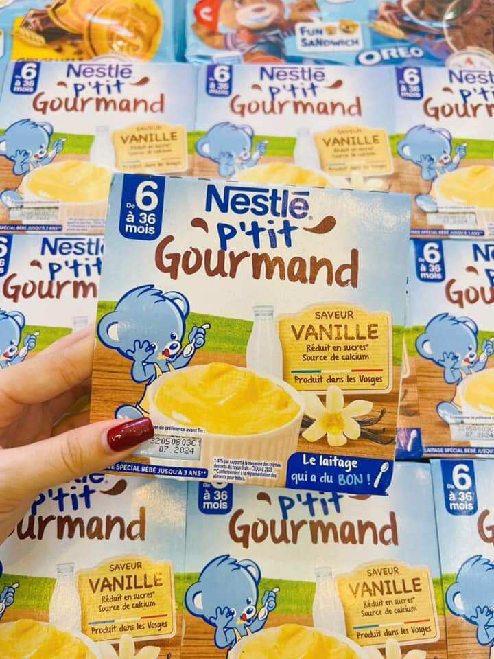 [5/2025] Váng sữa Nestle Pháp cho bé từ 6m
